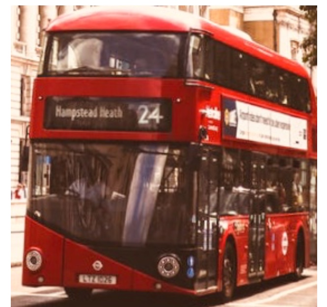 Picture of a  bus inn london 